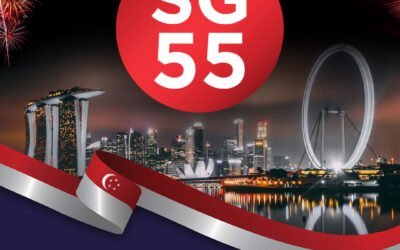 ENCE Celebrates Singapore 55th National Day